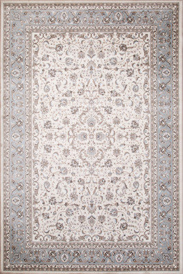 Ковер Merinos Valencia Deluxe F014-STAN-CREAM-L.BLUE (1.5х2.3)