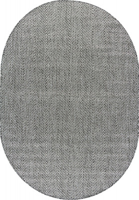 Циновка Merinos Kair S156-OVAL-DARK GRAY (1.6х2.3)