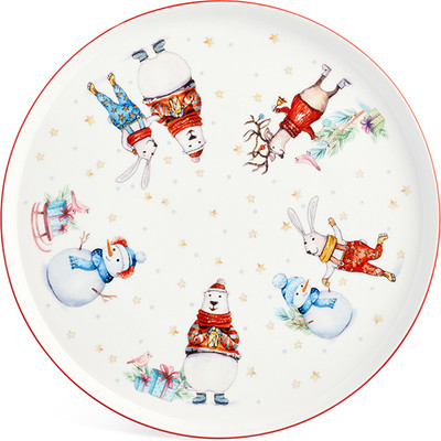 Тарелка столовая глубокая Lefard Winter Story 425-276