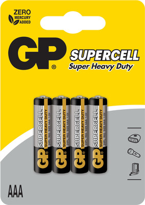 Комплект батареек GP Batteries Supercell R03/24PL-2U4 (4шт)
