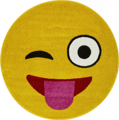 Коврик Merinos Smile NC17-DAIRE-YELLOW (1х1)