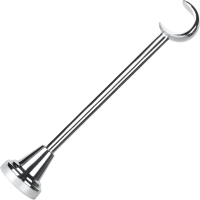 Кронштейн для карниза АС ФОРОС Стеновой D16 13см (хром)