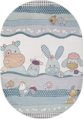 Ковер Merinos Sofit 2484-OVAL-LIGHT-CREAM (2х3)