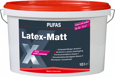 Краска Pufas Матовая латексная (10л)