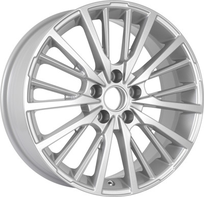 Литой диск KDW KD1740 17x7" 5x110мм DIA 63.35мм ET 43мм (Silver Painted)