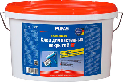 Клей для обоев Pufas GF Для настенных покрытий (5кг)