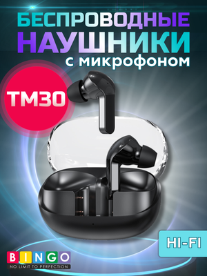 Беспроводные наушники Bingo TM30 (черный)