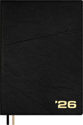 Ежедневник Escalada Шеврет 2026 / 70208 (176л, черный)