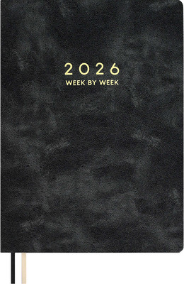 Еженедельник Escalada Тиволи Делавэ 2026 / 70327 (80л, черный)