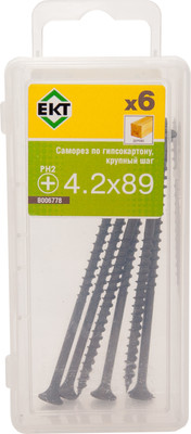 Саморез ЕКТ Крупный шаг 4.2х89 / B006778