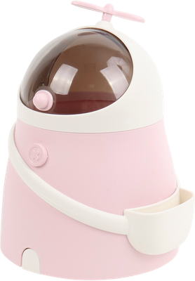 Контейнер для мусора Darvish DV-H-2122-1 (белый/розовый)