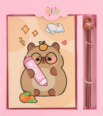 Записная книжка Darvish Капибара. С ручкой / DV-15321-2 (50л)