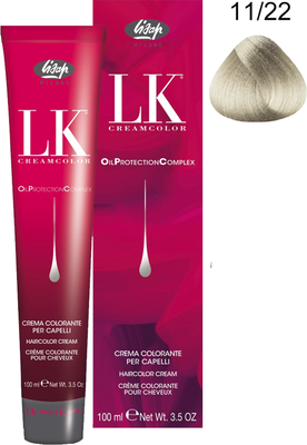 Крем-краска для волос Lisap LK Creamcolor OPC тон 11/22 (100мл)