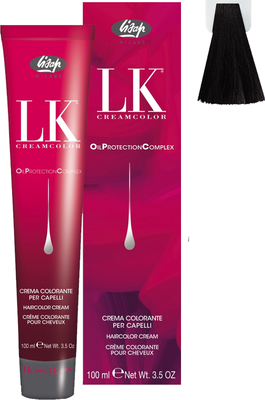 Крем-краска для волос Lisap LK Creamcolor OPC тон 3/0 (100мл)
