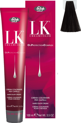 Крем-краска для волос Lisap LK Creamcolor OPC тон 4/28 (100мл)