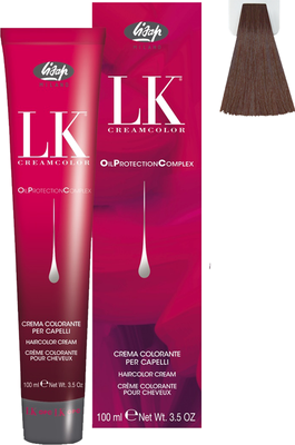 Крем-краска для волос Lisap LK Creamcolor OPC тон 6/07 (100мл)