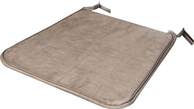 Подушка на стул Nivasan Бархат-10 / PSt.Bt-10 (коричневый)