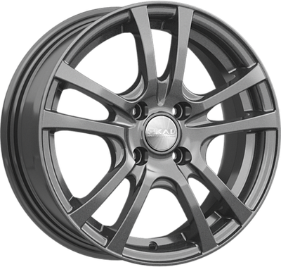 Литой диск SKAD Дели 15x6" 4x100мм DIA 60.1мм ET 47мм Графит