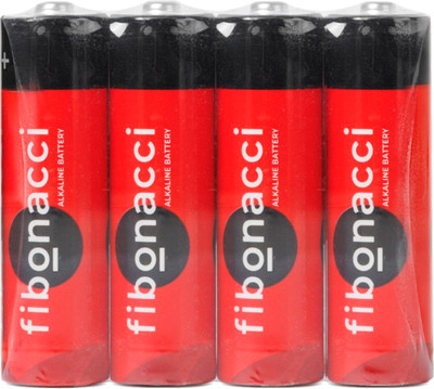 Комплект батареек Fibonacci АА LR6/40 / FB-LR6-B40 (4шт)