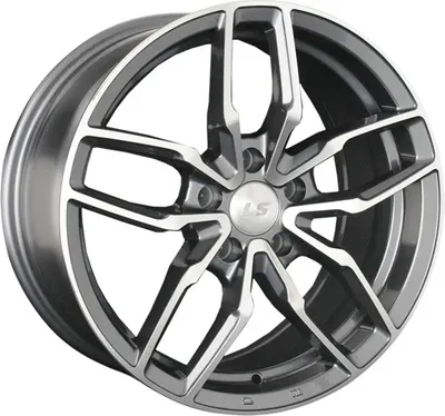 Литой диск LS wheels 790 17x7.5" 5x114.3мм DIA 67.1мм ET 40мм GMF