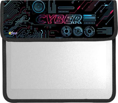 Папка для тетрадей Оникс Кибер неон / ПТ-95