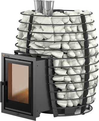 Печь-каменка Everest Steam Heat 24 Б/В (сталь до 24мм)