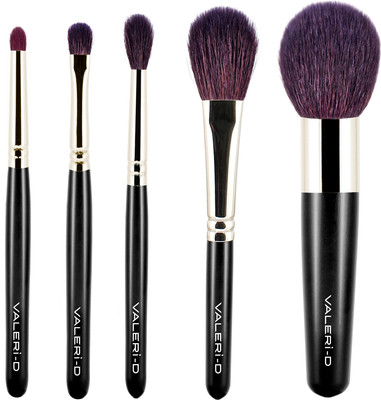 Набор кистей для макияжа Valeri-D МЧ5 (черный)