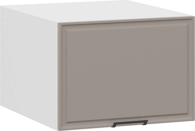 Шкаф под вытяжку ТриЯ Белладжио 1В5ГП с одной откидной дверью (белый/софт капучино)