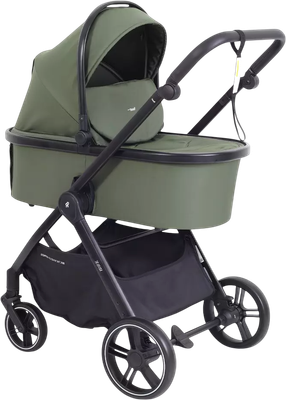 Детская универсальная коляска Rant Basic Wave 2 в 1 / RA162 (зеленый)