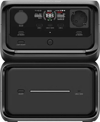 Портативная зарядная станция EcoFlow River 3 Max Plus