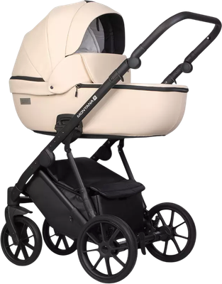 Детская универсальная коляска Riko Montana X Ecco 3 В 1 Basic (бежевый)