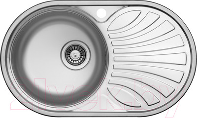 Мойка кухонная Ukinox Фаворит FAD760.470 T6K 2L