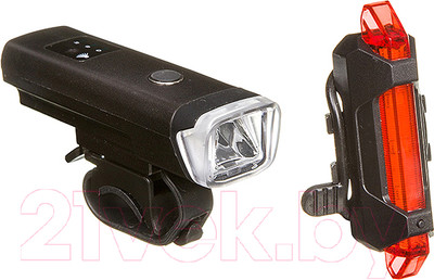 Набор фонарей для велосипеда STG FL1559 TL5411 / Х88383