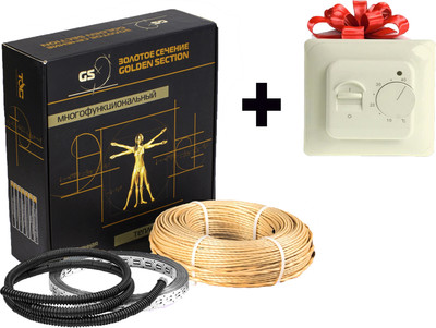 Теплый пол электрический Золотое сечение GS-960-56.5 с терморегулятором RТС 70.26