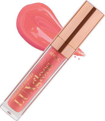 Жидкая помада для губ Витэкс Luxgloss Глянцевая тон 08 Нежный коралл (6.6мл)