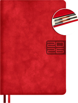 Ежедневник Escalada Тиволи Глосс 2026 / 70243 (176л, красный)