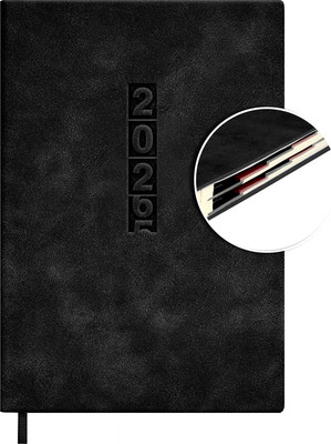 Ежедневник Escalada Тиволи Глосс 2026 / 70269 (176л, черный)