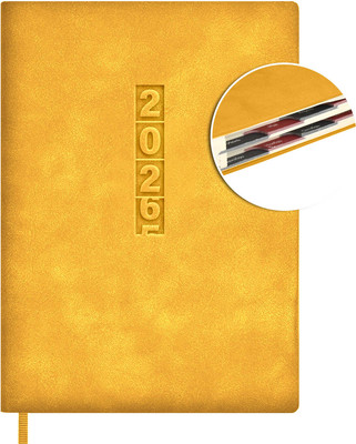 Ежедневник Escalada Тиволи Глосс 2026 / 70300 (176л, горчичный)