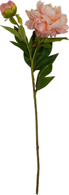 Искусственный цветок Вещицы Пион HFW-38 (персиковый)