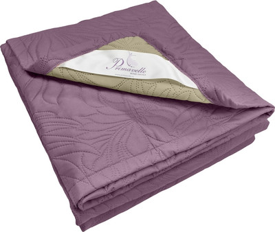 Покрывало BELLISSIMO Arti 180x200 / 2519100518-14Lt (листья фиолетовый)