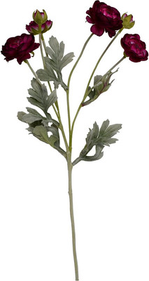 Искусственный цветок Вещицы Пион HFW-47 (темно-розовый)