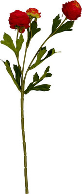 Искусственный цветок Вещицы Ранункулюс HFW-11 (красный)