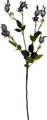 Искусственный цветок Вещицы Шиповник HFW-28 (синий)