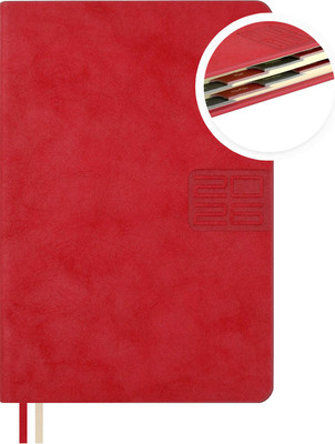 Ежедневник Escalada Тиволи Глосс 2026 / 70293 (176л, красный)