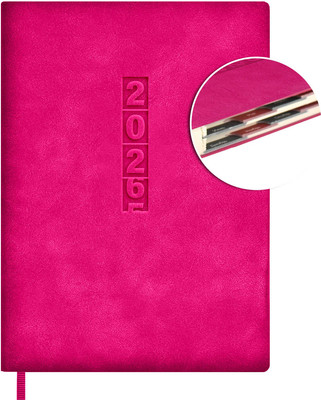 Ежедневник Escalada Тиволи Глосс 2026 / 70299 (176л, малиновый)