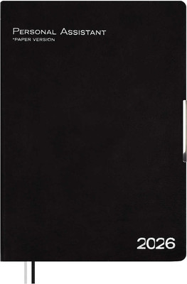 Ежедневник Escalada Шеврет Глосс 2026 / 70205 (120л, черный)