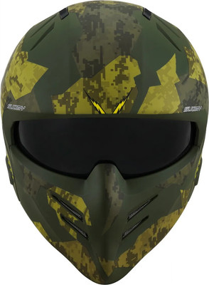 Мотошлем Suomy Armor Urban Squad Camouflage / K6AM0005.5 (L, зеленый матовый)
