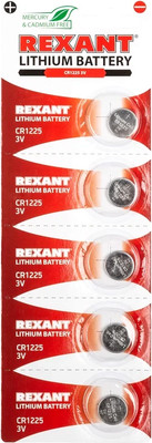 Комплект батареек Rexant CR1225 3В / 30-1103 (5шт)