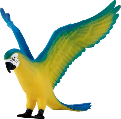 Фигурка коллекционная Konik Голубой попугай Ара AMF1134