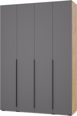 Шкаф Modern Харди Х41 (золотистый дуб/графит)